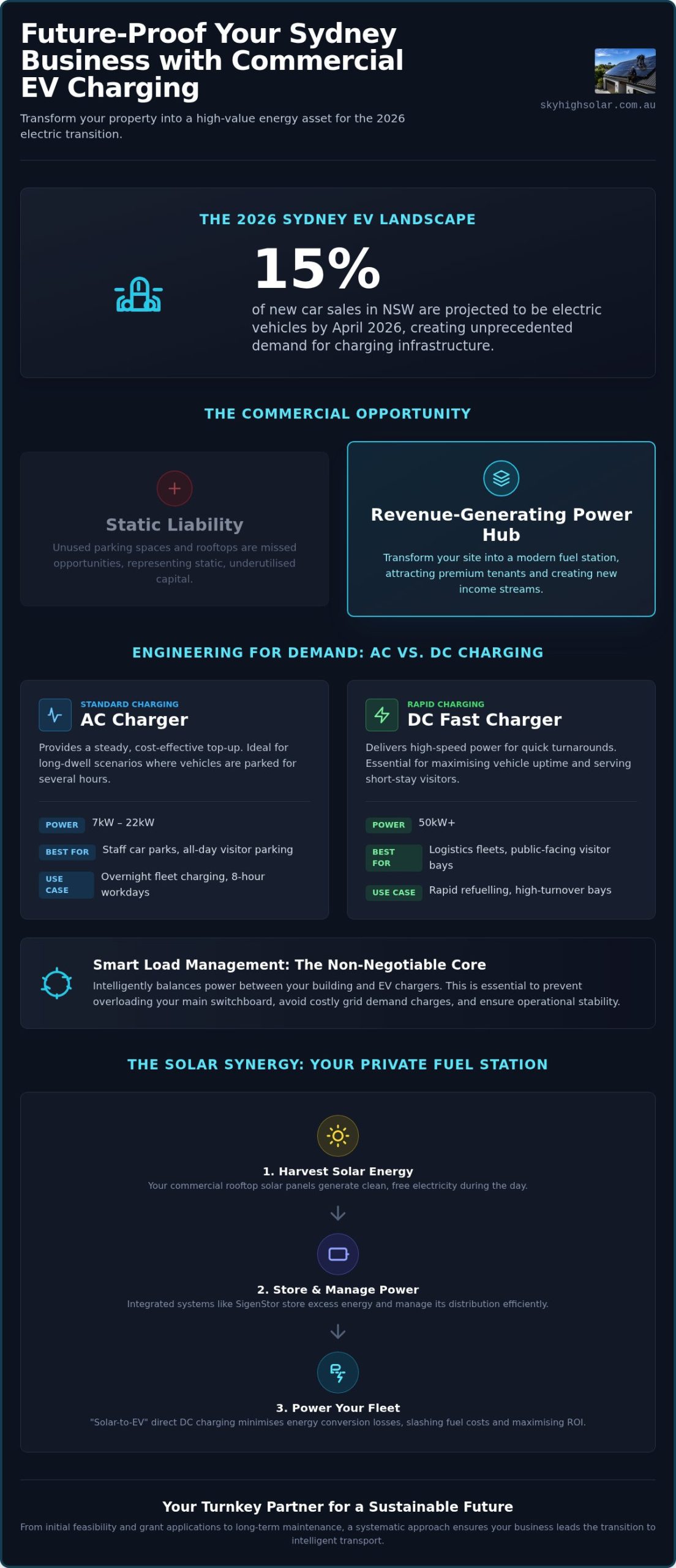 Commercial EV Charging Station Installation: A Sydney Case Study for 2026