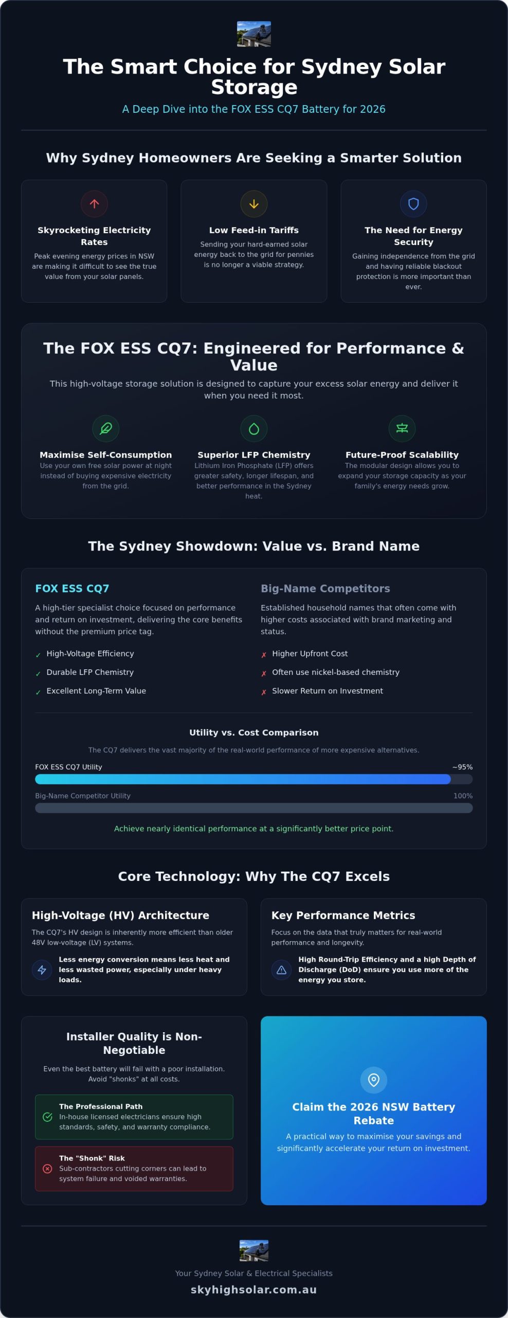 FOX ESS CQ7 Review 2026: The Best Value Solar Battery for Sydney Homes?