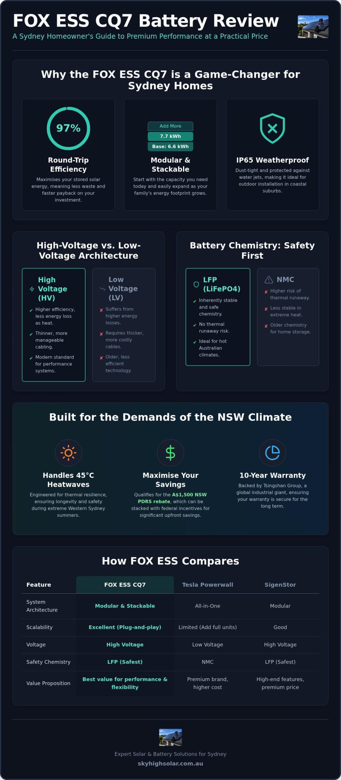 FOX ESS Battery Review 2026: Is It the Best Value for Sydney Homes?