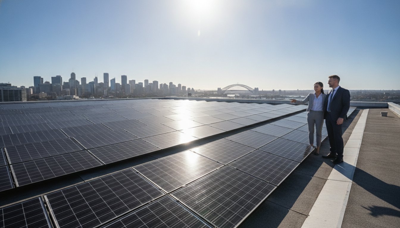 Commercial solar system