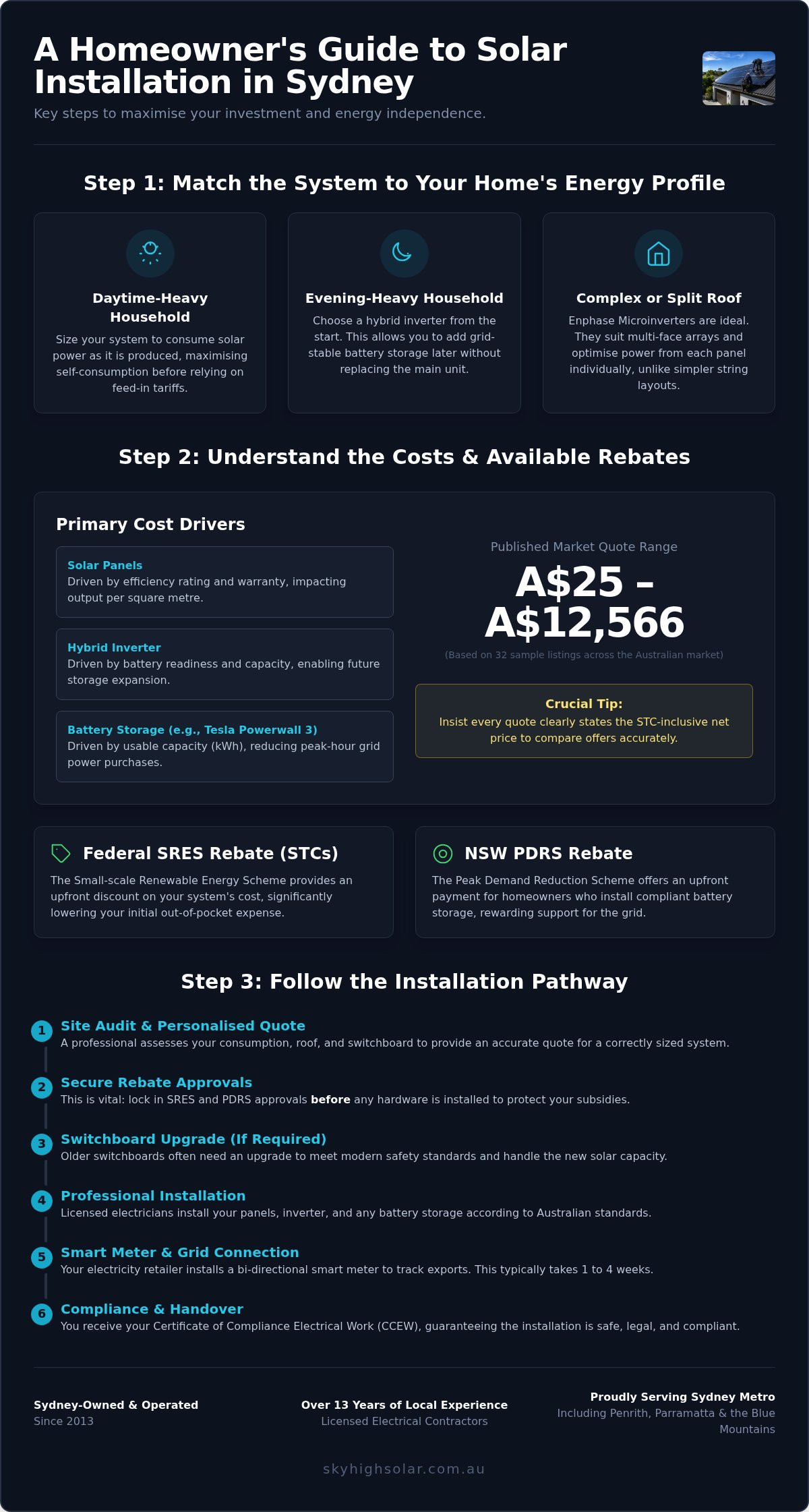 Solar power installation: 2026 pricing and rebate guide
